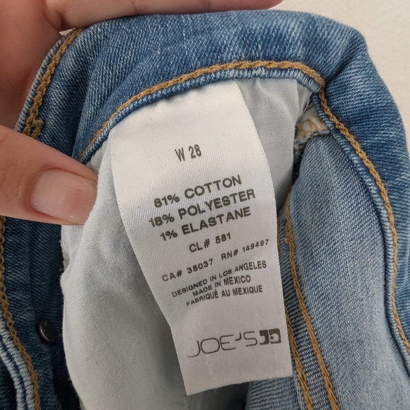 Joes Jeans High Rise Cropped Duxbury Jeans Size 28 - Picture 8 of 10